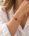 Einfarbige Perle – Gold