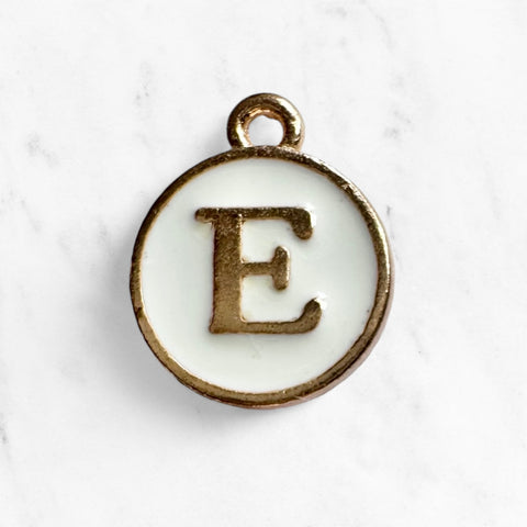 "E Gold White"