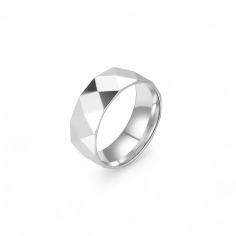 Faceted Ring Men