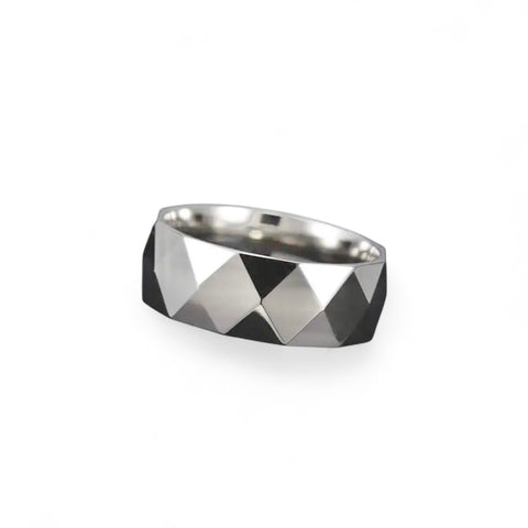 Faceted Ring Men