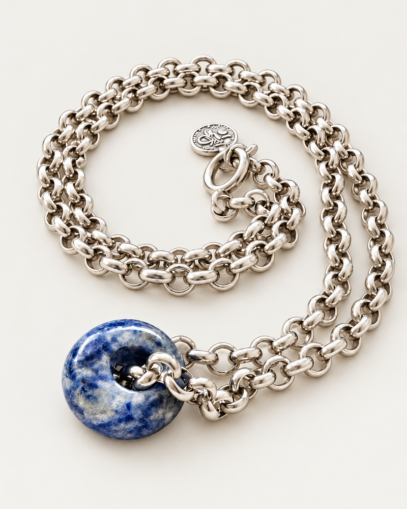 Gaia Silver Necklace