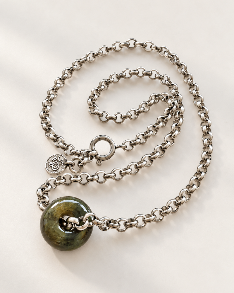 Gaia Silver Necklace