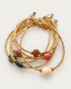Einfarbige Perle – Gold