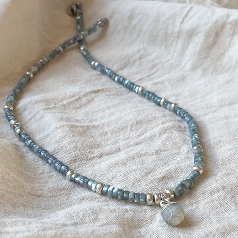 Harmony Blue/Gray Necklace