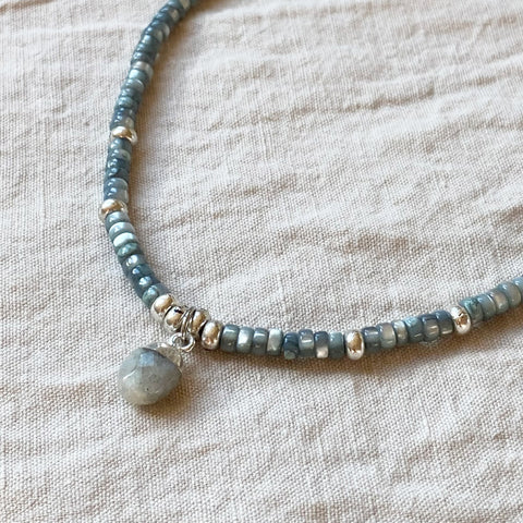 Harmony Blue/Gray Necklace