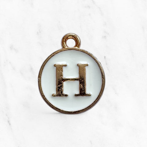 "H Gold White"