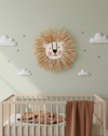 Raffia Lion - Wall Decor