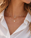 Einfarbige Perle – Gold