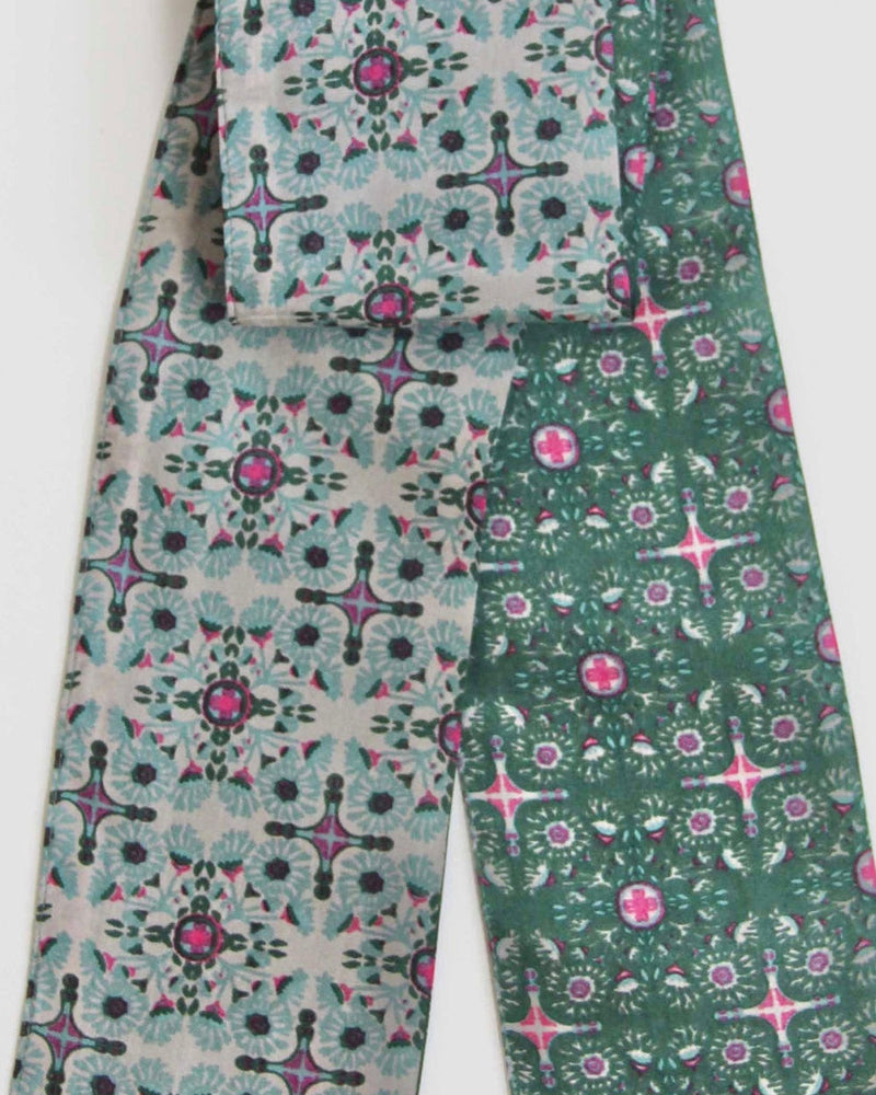 Diadema Silk Casablanca Mint/Green