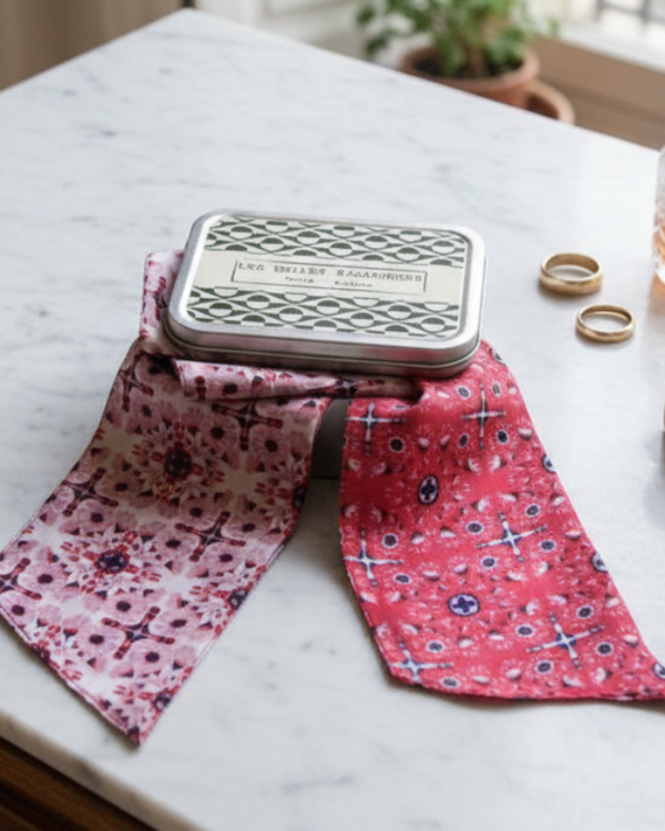 Diadema Silk Casablanca Rosa