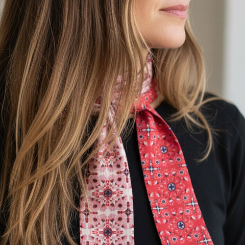 Diadema Casablanca Rosa