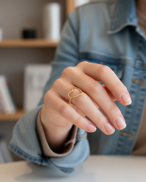 Ring 'Amore' Gold