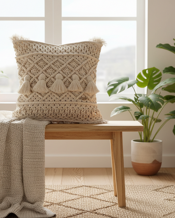 Tassels x 5 Cushion Case