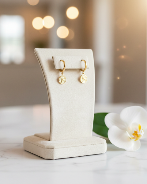 Little Coin Earrings