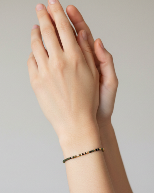 Indian Delicate - Army Green