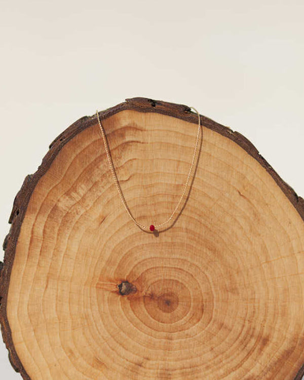 Minimal Point Necklace - Gold