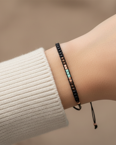 Tiny Beads Black