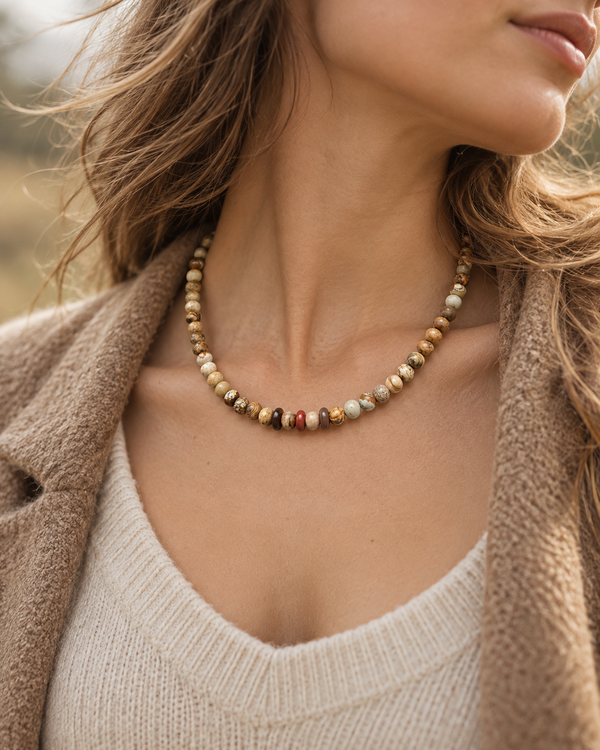 Einfarbige Perle – Gold
