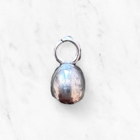 "Metal Bead Silver Joy"