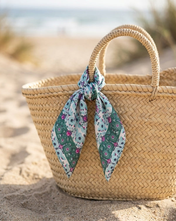 Mini Silk Scarve Agadir - Mint