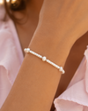 Einfarbige Perle – Gold