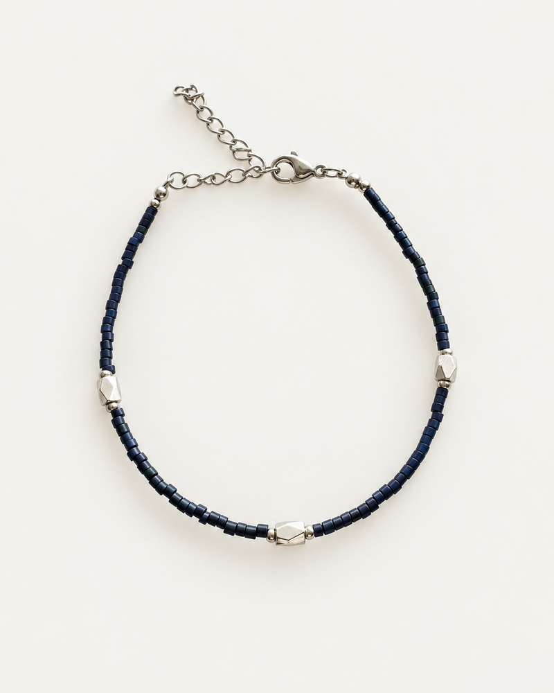 Color Notes Silver Bracelet