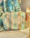 Jacquard Mezzo Cosmetic Bag/Clutch