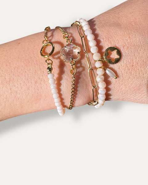 Glow Gold - Beads & Chain