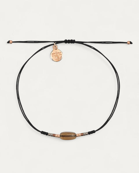 Glass Stone Black - Brown