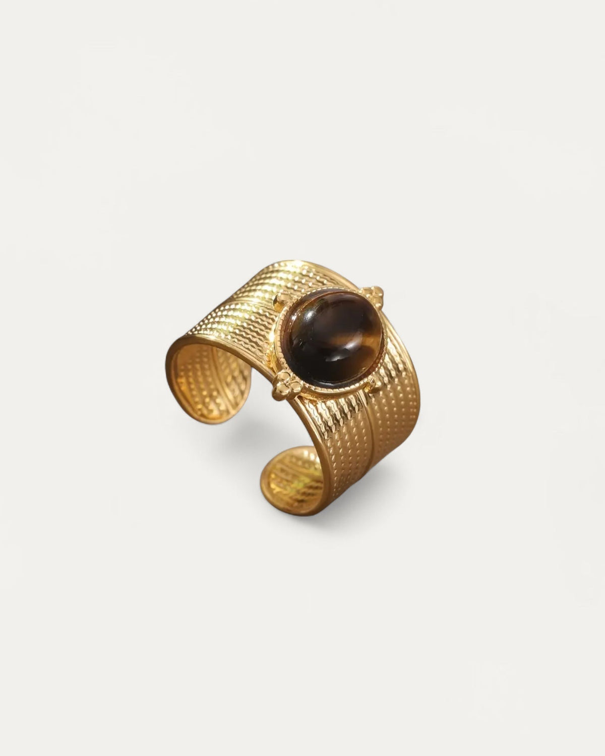 Ring 'Coffee Bean'