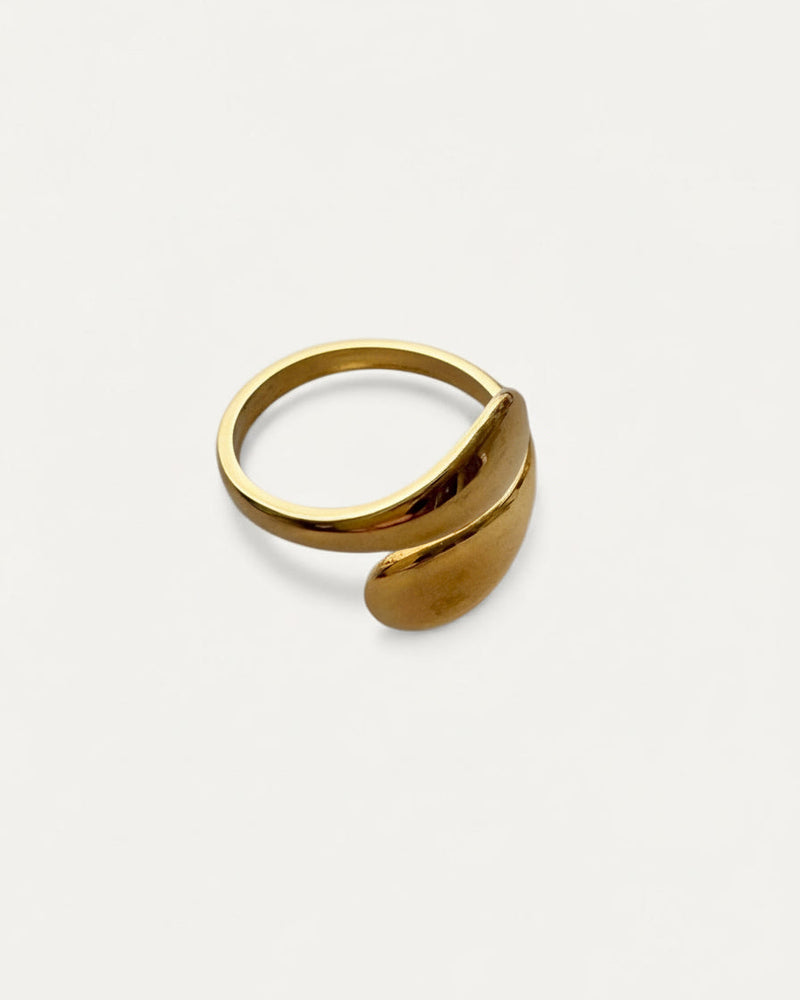 Ring 'Flat Drops'