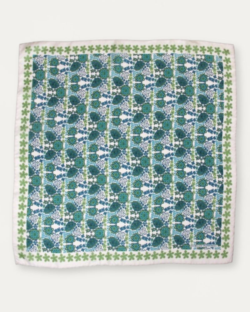 Mini Silk Scarve Caribe - Blue