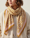 Indian Cotton Scarve - Olive