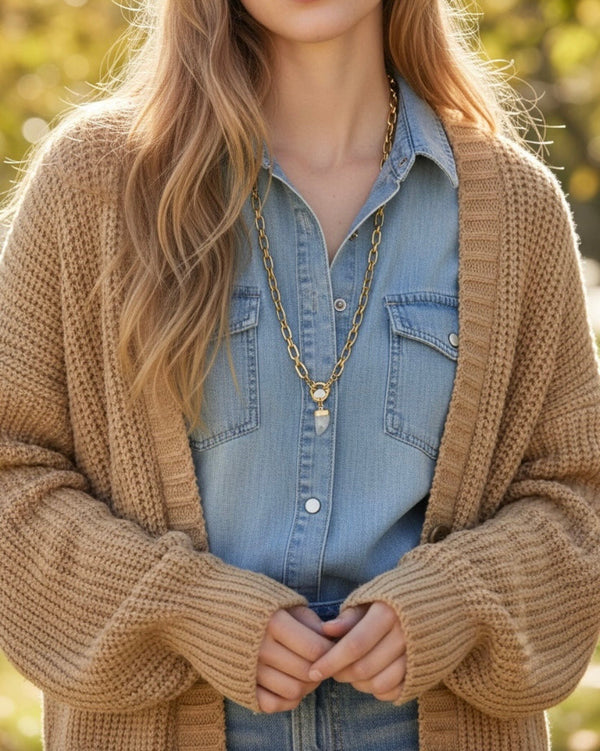 Perlenauge Halskette