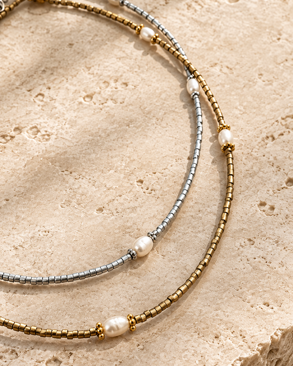 Quiet Necklace - Nacar Serie