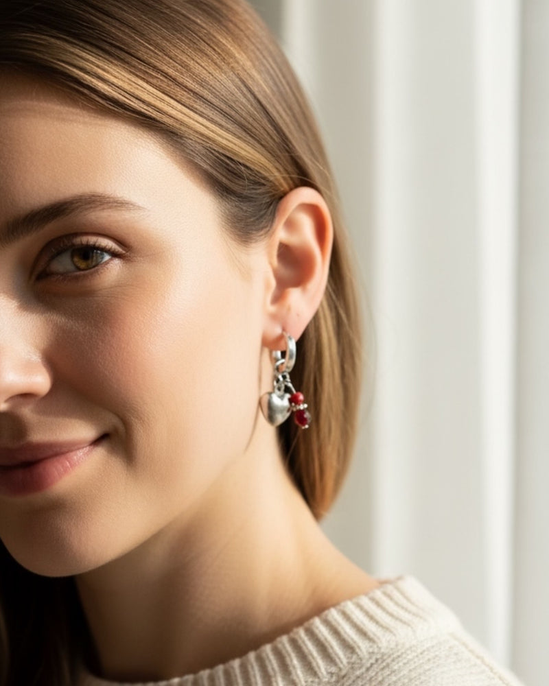 Red Soul Earrings