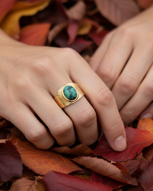 Ring 'Aqua Luxe'
