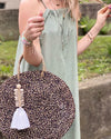 Round Straw Bag
