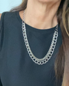Silver Duet Necklace