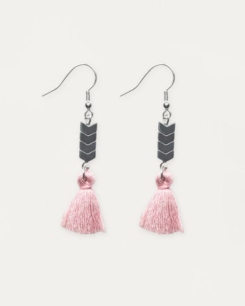 Pastel Tassels Earrings - Gold