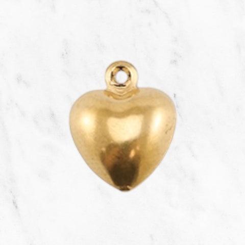 "Small Heart Gold New GSC"