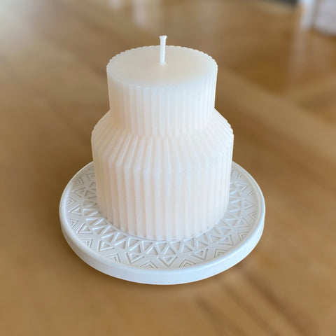 Striped Candle