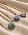 Strong Heart Gold Necklace
