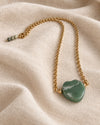 Strong Heart Gold Necklace