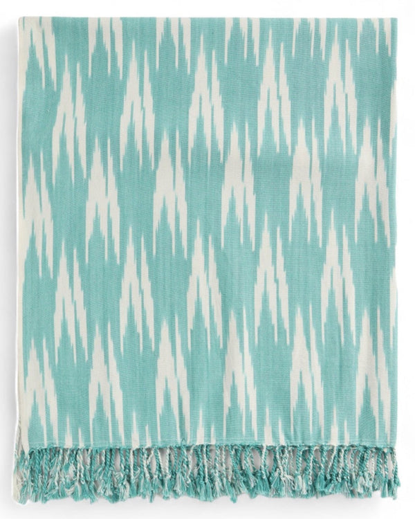 Trani Turquoise Beach Towel/Wrap