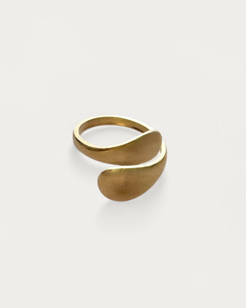 Ring 'Flat Drops'