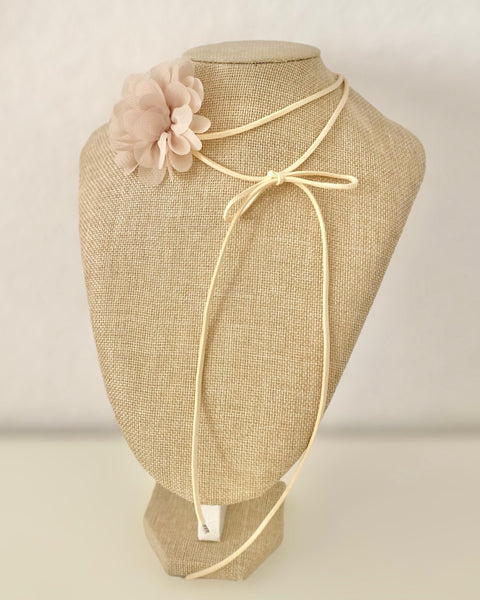 Blumen Choker - Lang