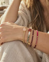 Einfarbige Perle – Gold