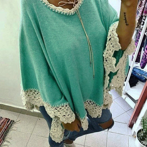 Poncho Turquoise