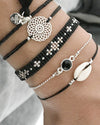 Boho Ornament Black